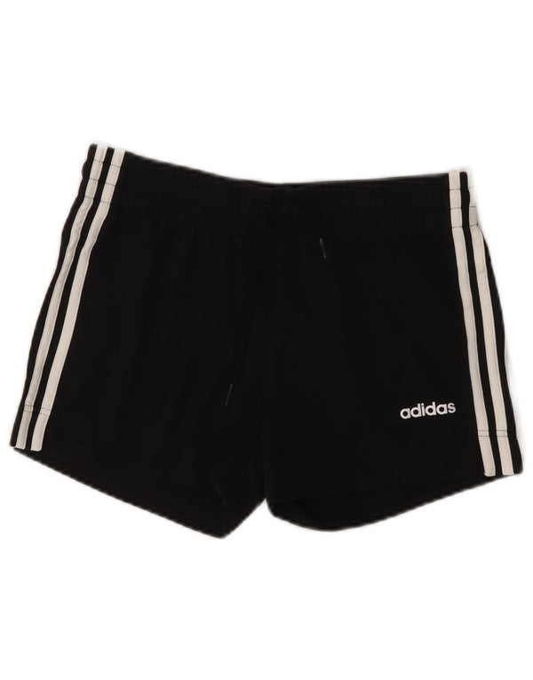 Damskie spodenki sportowe ADIDAS UK 8/10, małe, czarne, bawełniane
