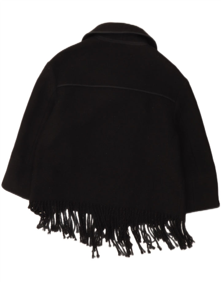 Karen Millen Płaszcz damski UK 10 Small Black Wełna