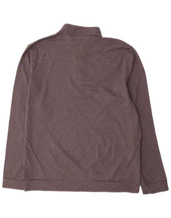 Męska bluza z zamkiem błyskawicznym i regularnym krojem Hugo Boss, 2XL, szara bawełna