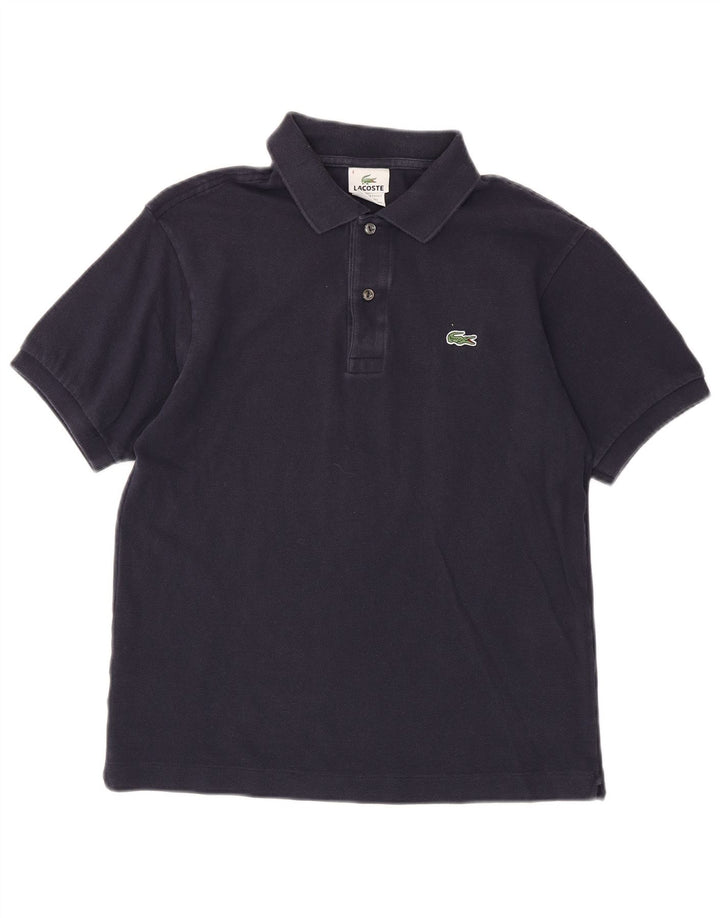 Męska koszulka polo Lacoste, rozmiar 4, średnia, granatowa, bawełniana