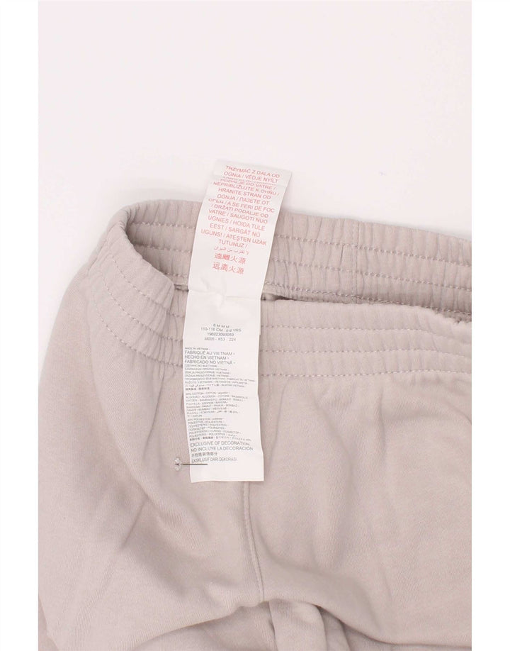 Chłopięce spodnie dresowe Nike Cargo Joggers 5-6 lat, średnia szara bawełna