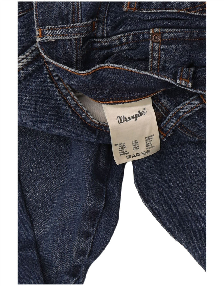 Męskie jeansy Wrangler Texas Straight W38 L30 Niebieskie bawełniane