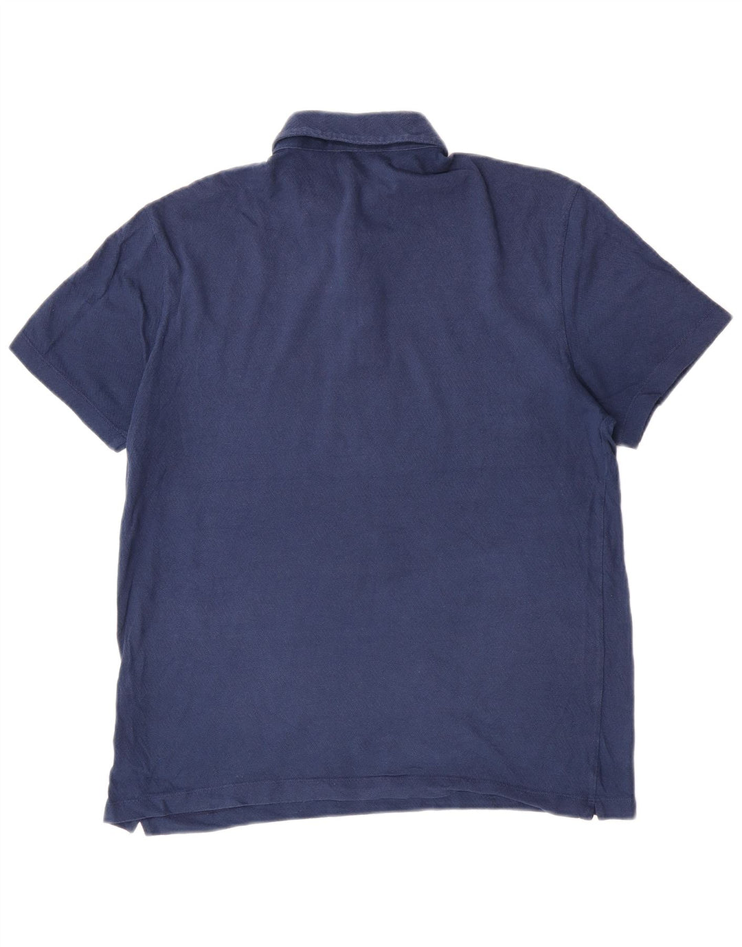 Męska koszulka polo Massimo Dutti, duża, niebieska, bawełniana