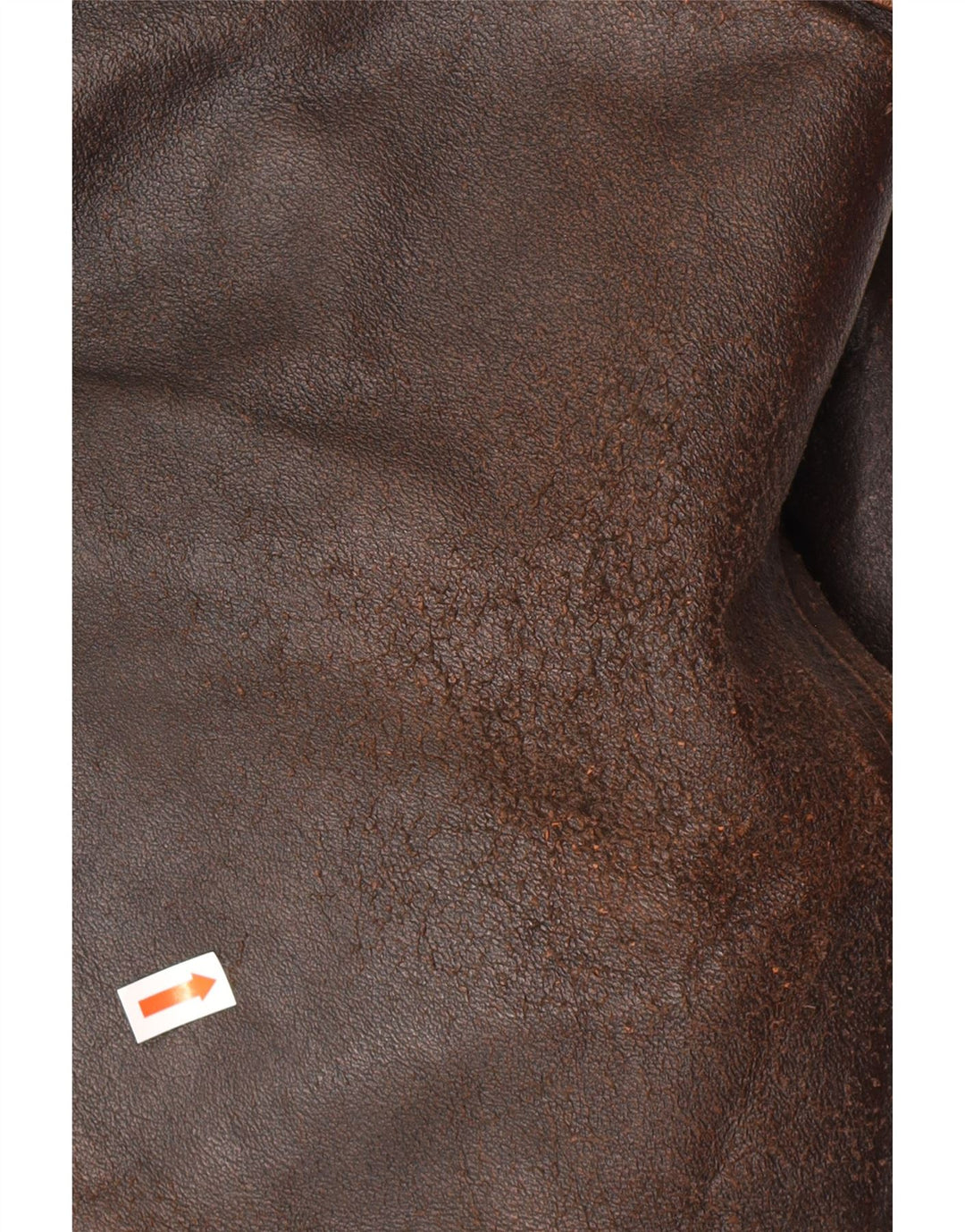 Męska kurtka skórzana ALAN GORDON IT 52 XL, brązowa skóra