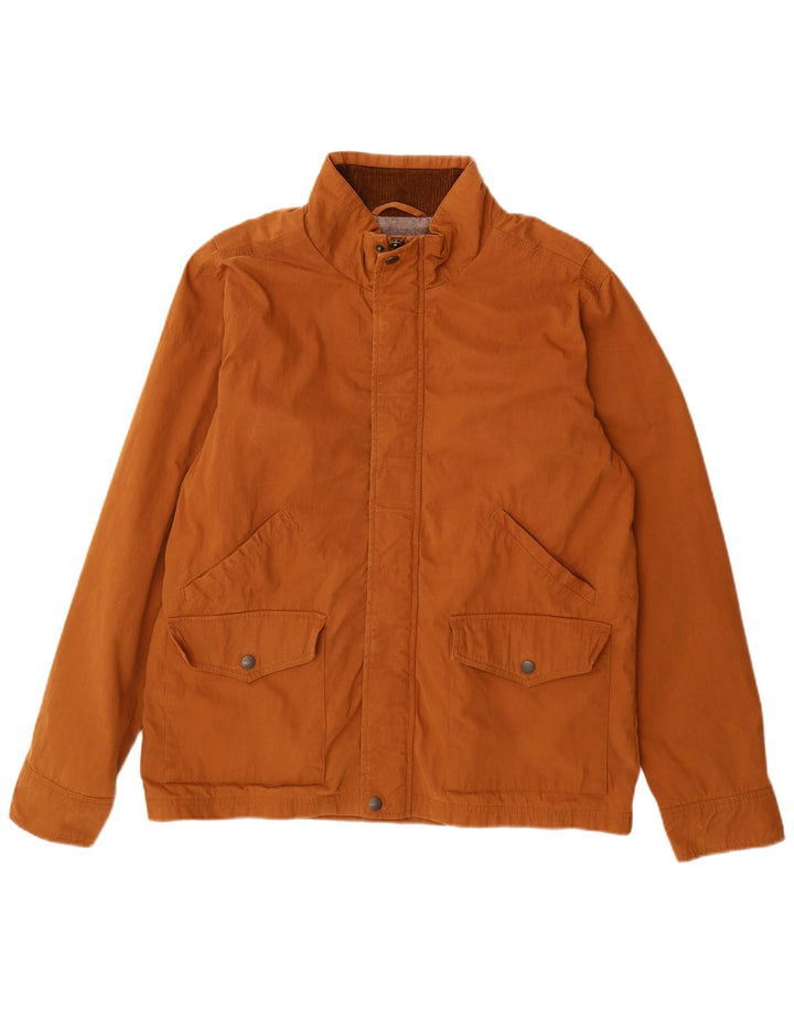 Męska kurtka bomberka FAT FACE UK 40, duża, brązowa, bawełniana