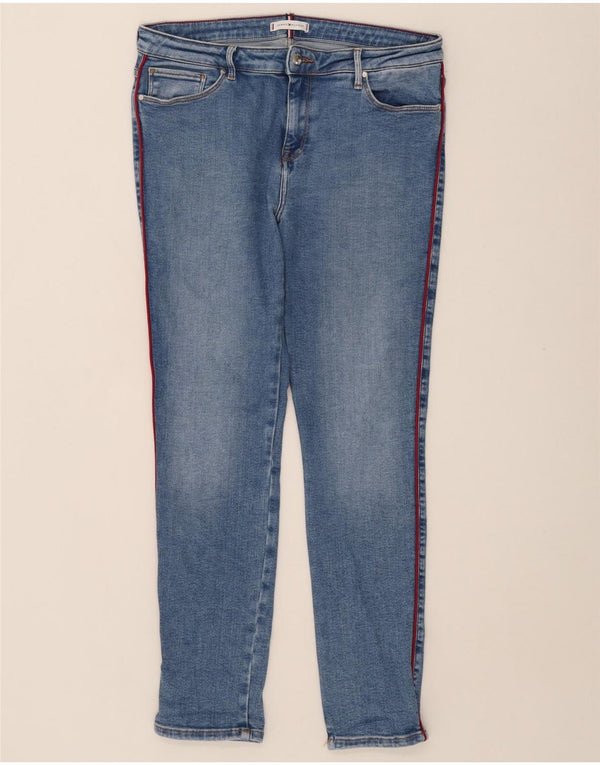 Damskie jeansy Skinny Tommy Hilfiger W33 L28 Niebieskie bawełniane
