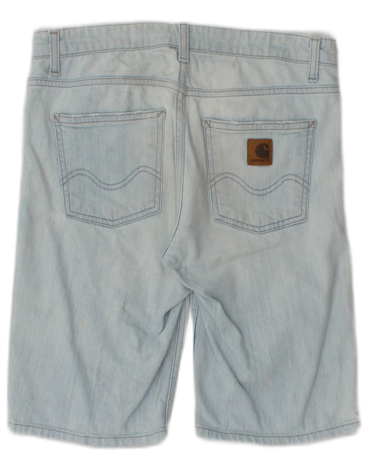 Damskie spodenki jeansowe CARHARTT Bermudy W27 Małe, niebieskie, bawełniane