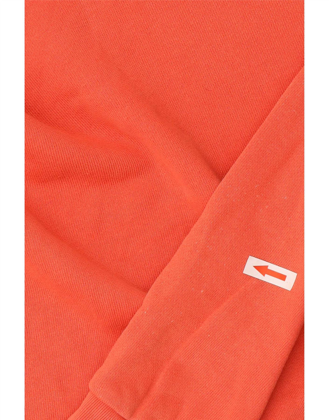 Adidas Męska bluza z kapturem, średnia, pomarańczowa, bawełniana