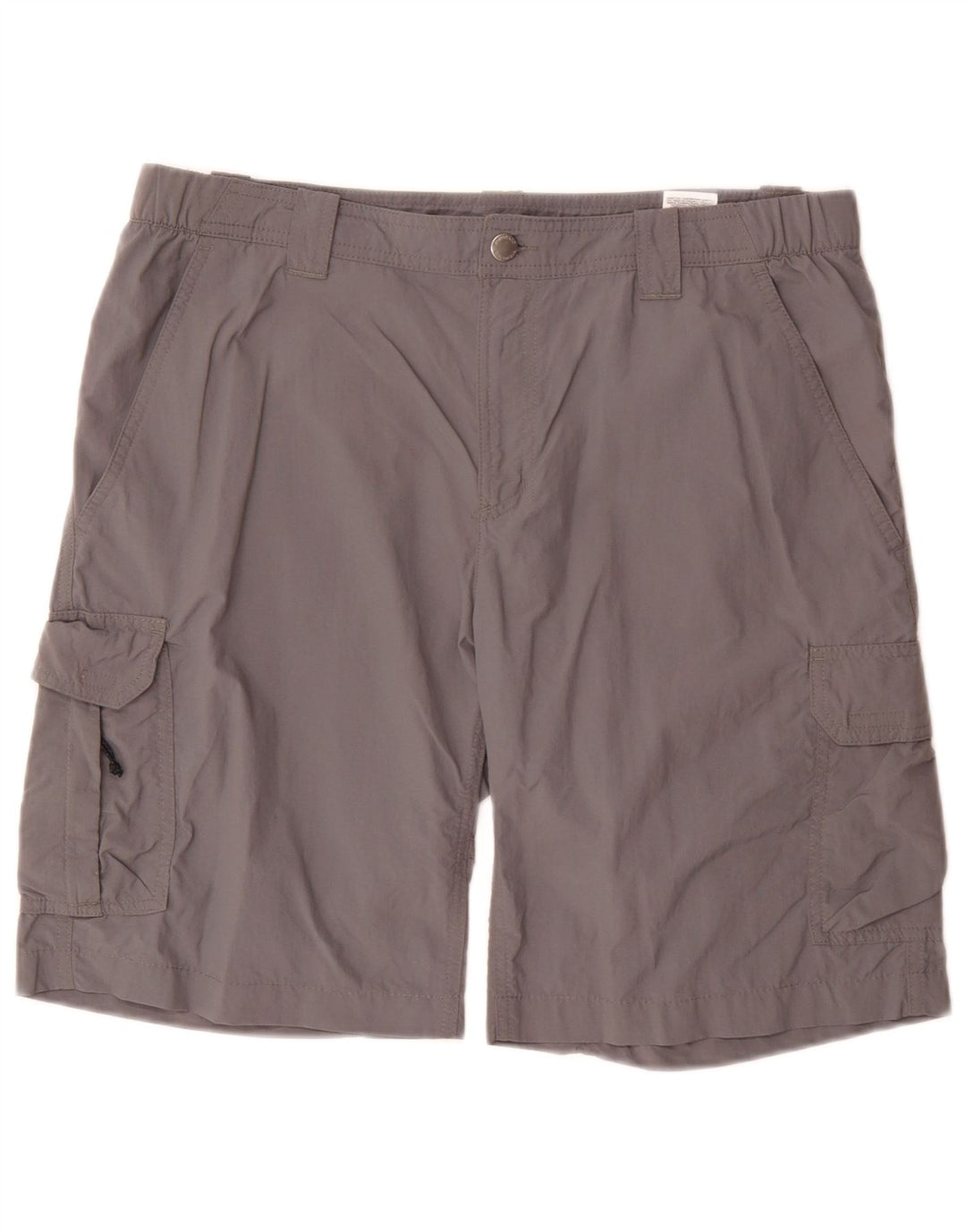 Męskie spodenki cargo Columbia W36, duże, szare, nylonowe