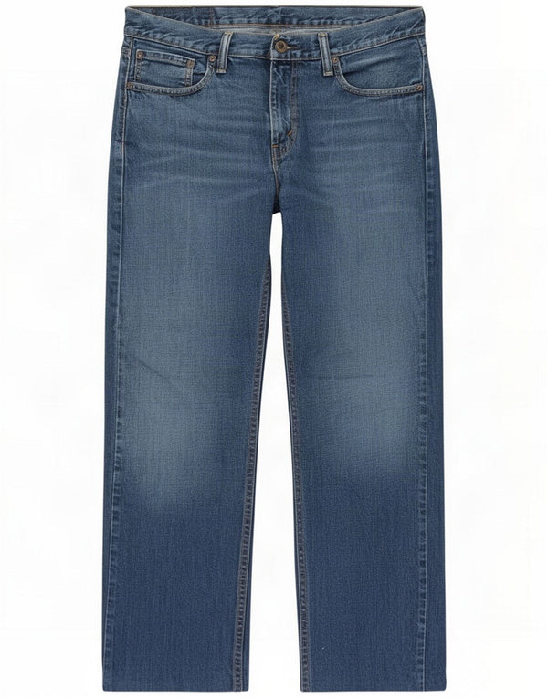 Levi's Mens 514 Straight Jeans W33 L28 Blue Cotton