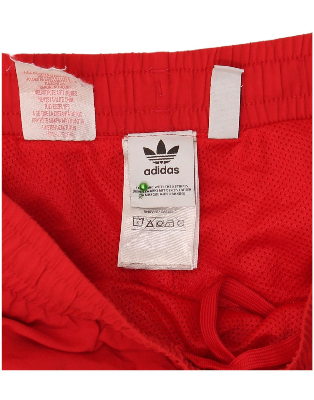 Chłopięce spodenki sportowe Adidas 13-14 lat, czerwony poliester