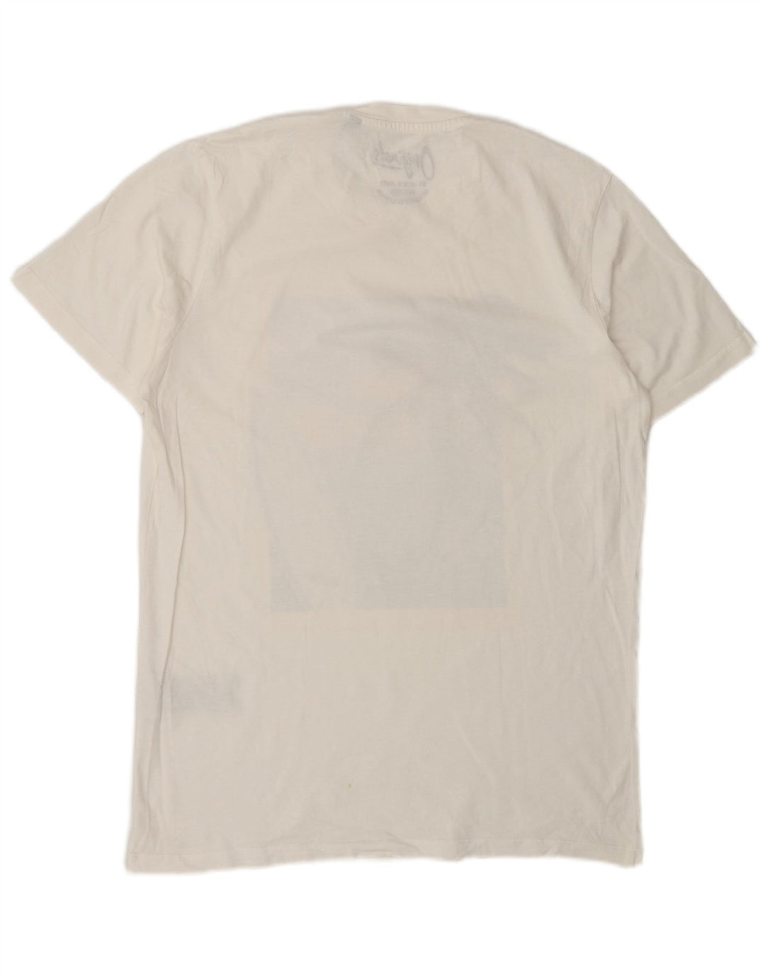 Męska koszulka z grafiką Jack & Jones, średnia, biała bawełna