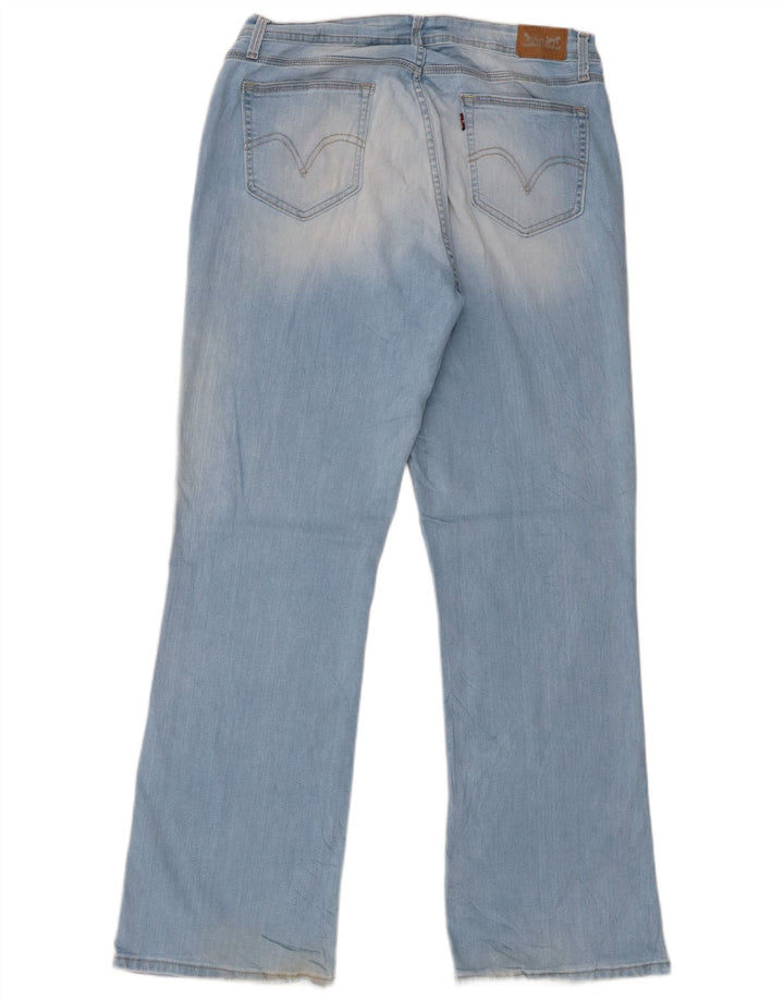 Damskie jeansy Levi's 529 Curvy Bootcut W32 L32 Niebieska bawełna