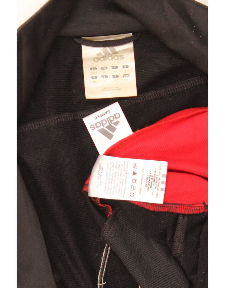 Męska kurtka dresowa Adidas UK 40/42 w kolorze średniej czarnej