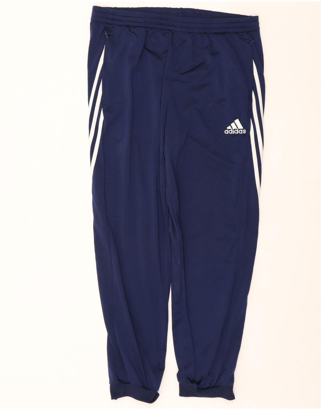 ADIDAS Mens Tracksuit Trousers Joggers XL  Navy Blue Polyester