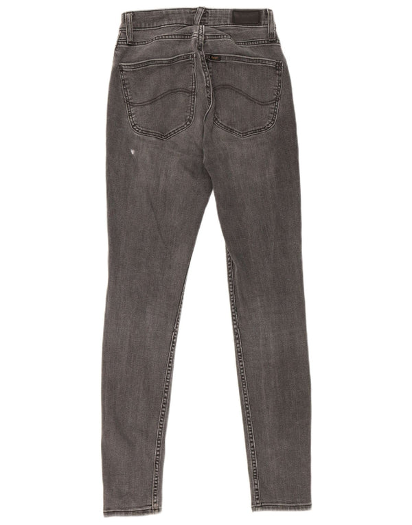 Damskie jeansy Lee Ivy Skinny W26 L31 Szara bawełna