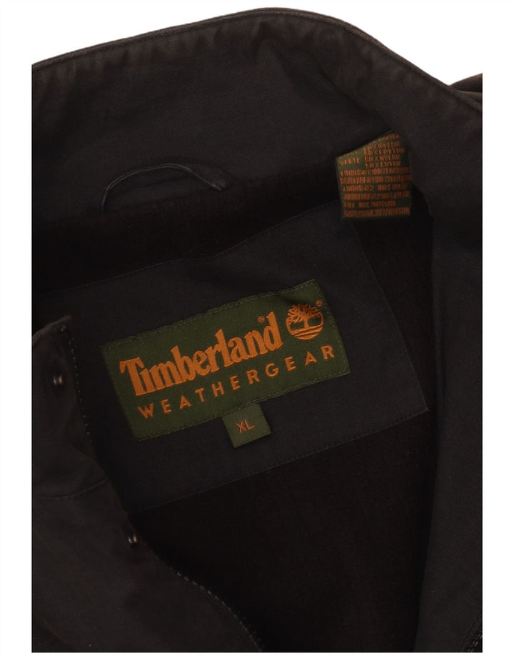 Męska kurtka wiatrówka Timberland UK 42 XL, czarny nylon
