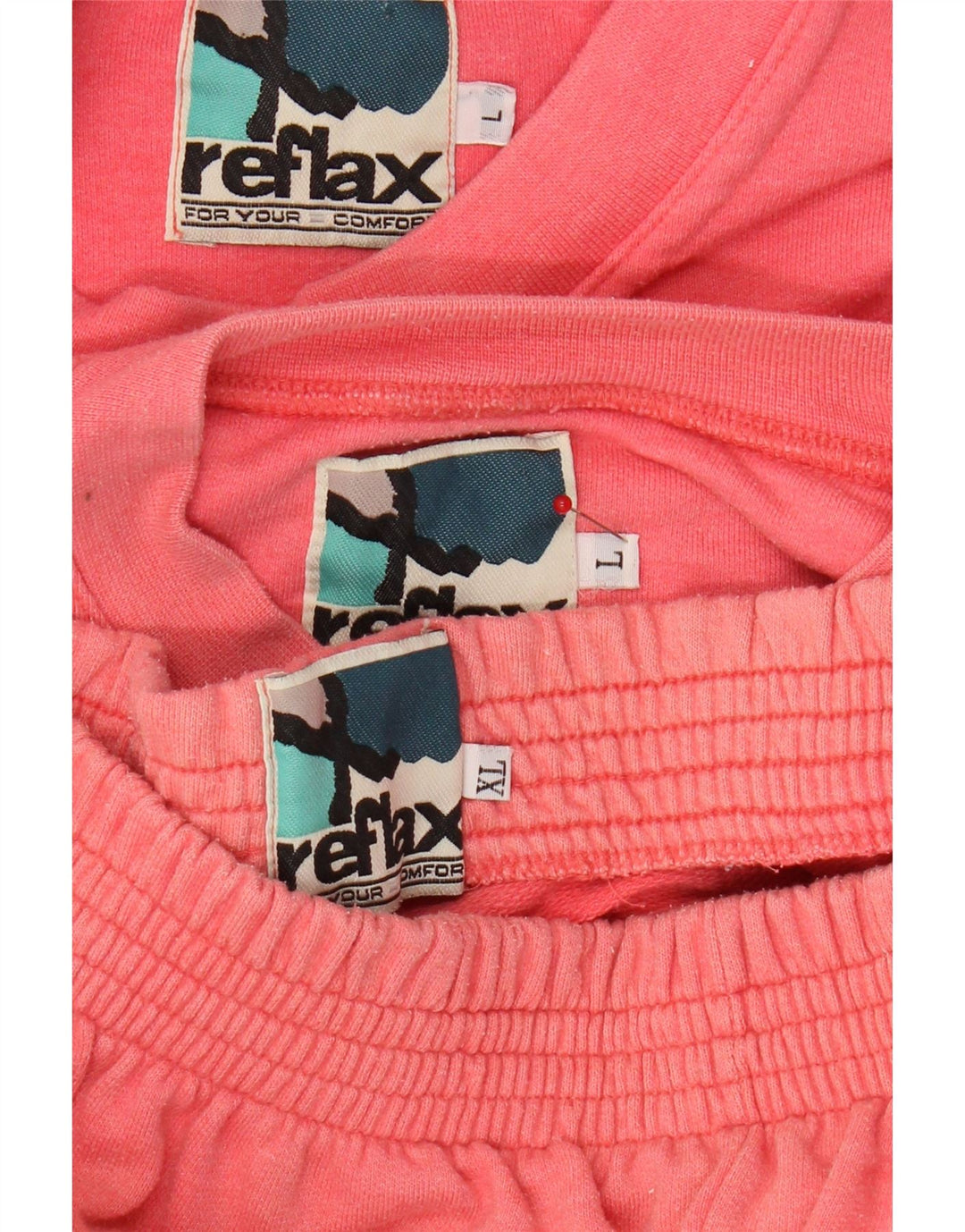 REPLAY Mens Graphic Full Tracksuit Large  Red Cotton Vintage Replay and Second-Hand Replay from Messina Hembry 