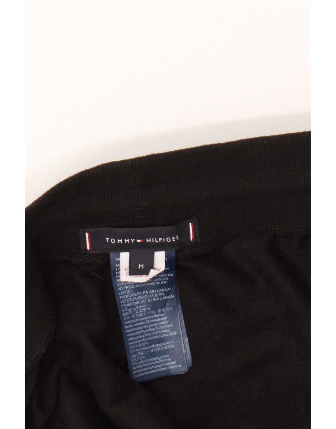 Męskie spodnie dresowe Tommy Hilfiger Joggers w kolorze średniej czerni