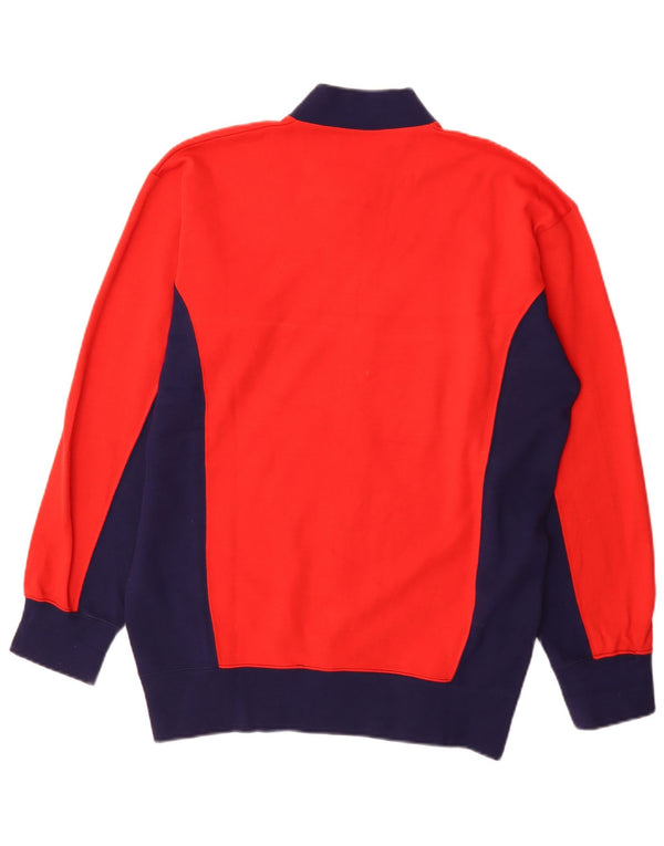 Vintage męska kurtka dresowa IT 56 XL, czerwona, kolorowa, sportowa