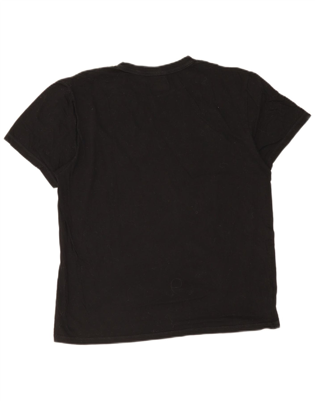 T-shirt męski Fila Top, średni czarny, bawełniany