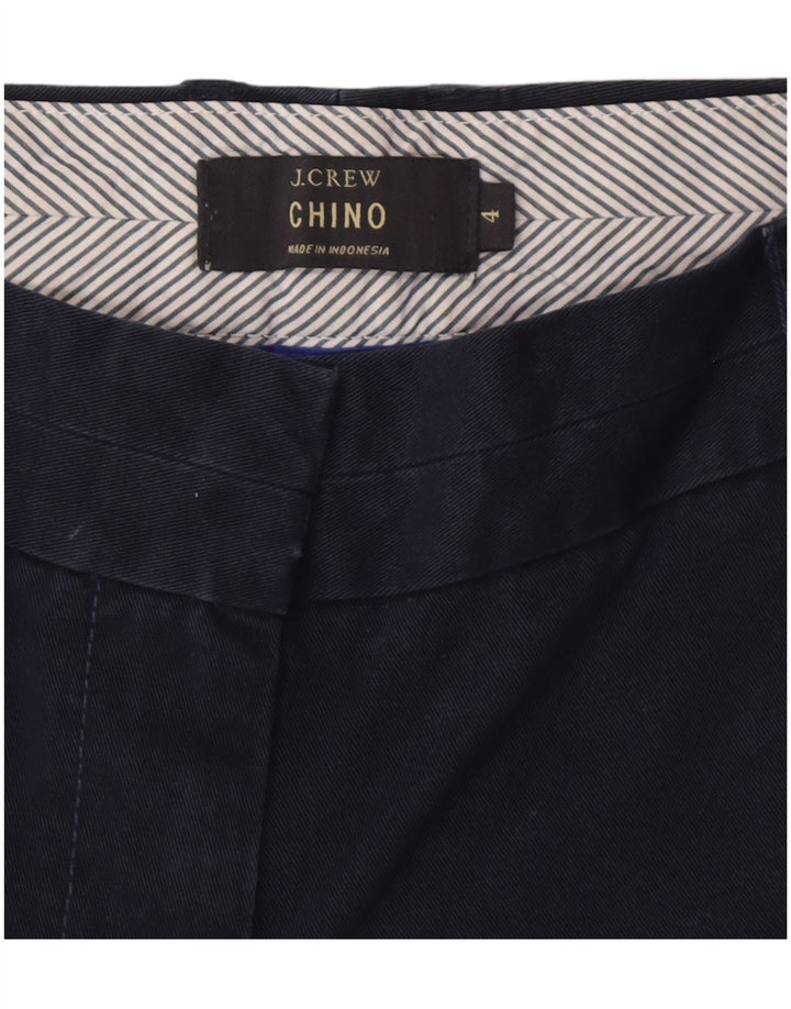Damskie spodenki Chino J. CREW US 4 Small W28 Granatowa bawełna