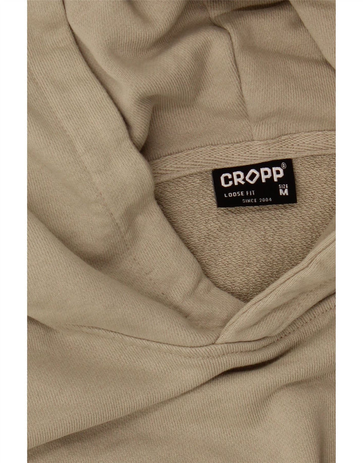 Męski sweter z kapturem Cropp Graphic o luźnym kroju, średni beż