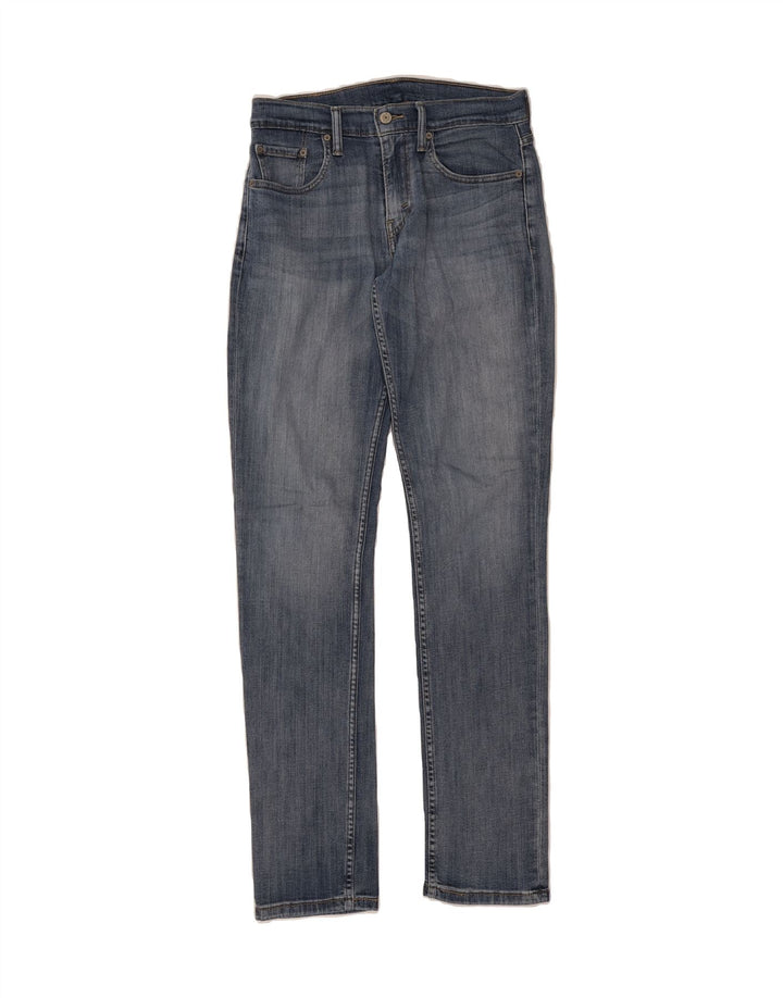 LEVI'S Womens 511 Slim Jeans W30 L34 Blue Cotton Vintage Levi's and Second-Hand Levi's from Messina Hembry 