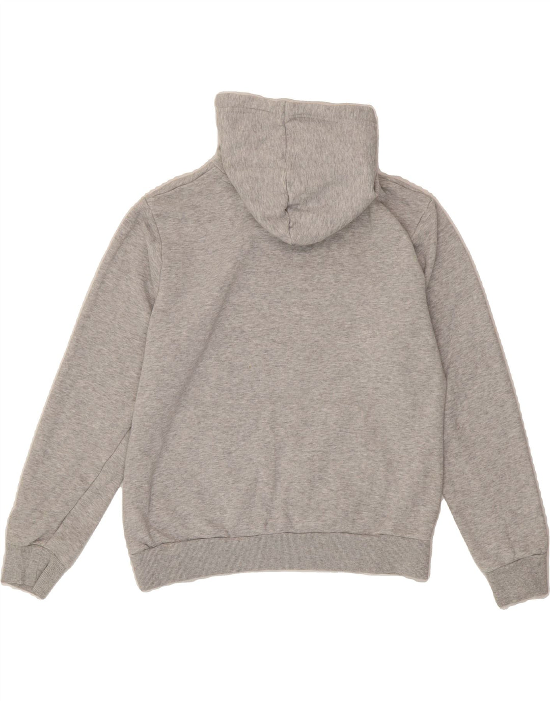 PUMA Womens Graphic Hoodie Jumper UK 14 Large  Grey Polyester Vintage Puma and Second-Hand Puma from Messina Hembry 
