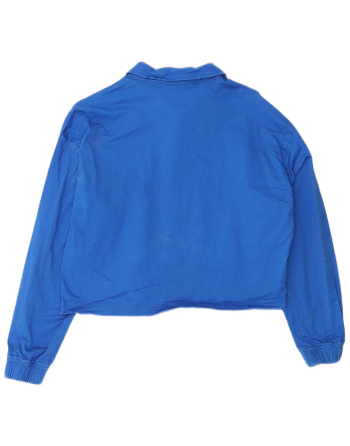 Damska kurtka bomberka PUMA UK 14, średnia niebieska, bawełniana