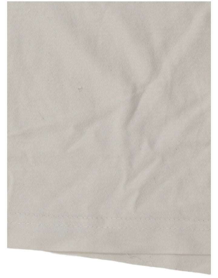 Męska koszulka Nike o standardowym kroju z grafiką, góra XL, biała, bawełniana