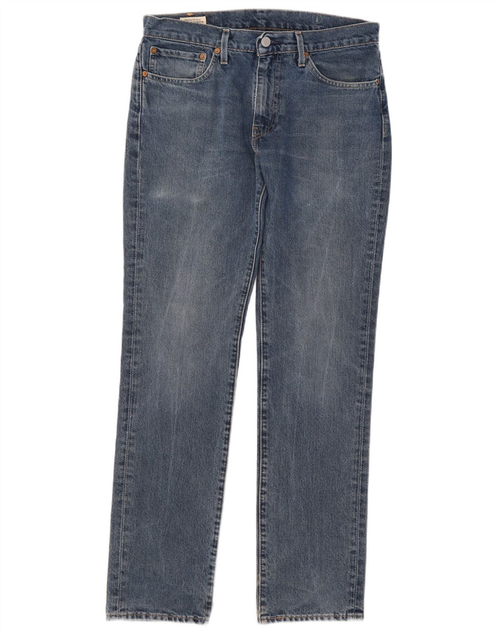 Męskie jeansy Levi's 511 Slim W31 L32 Niebieskie bawełniane
