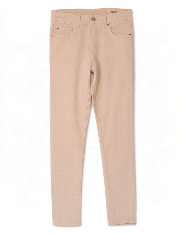 Marks & Spencer Damskie Skinny Jeans UK 8 Small W27 L26 Biała bawełna