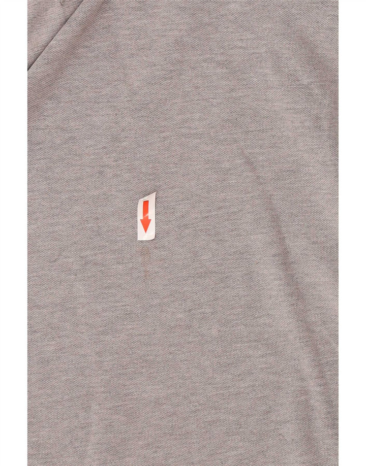 Męska koszulka polo Jack & Jones, duża, szara, bawełniana