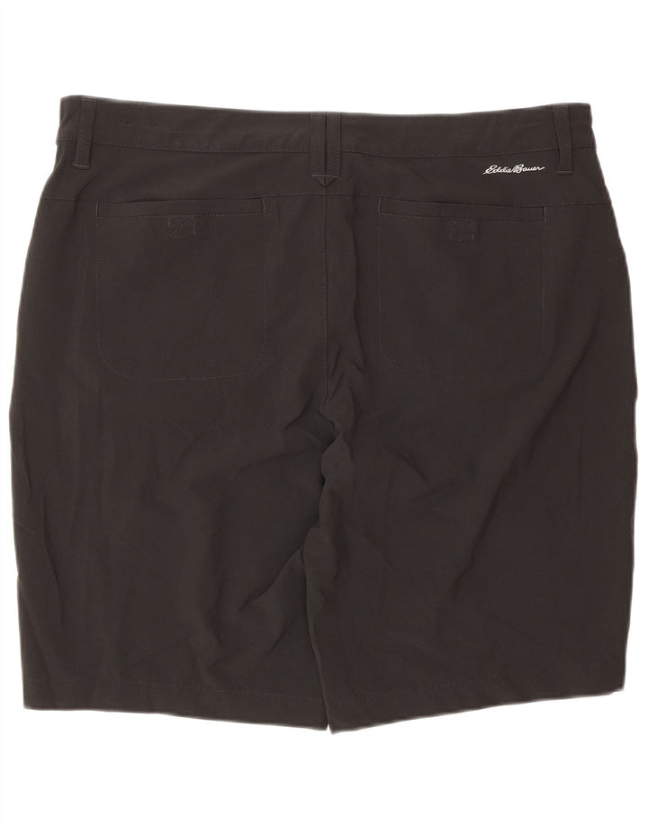 Damskie spodenki codzienne Eddie Bauer US 14 XL W34 Czarny poliester