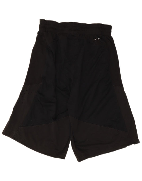 Męskie spodenki sportowe Nike Dri Fit, średni czarny poliester