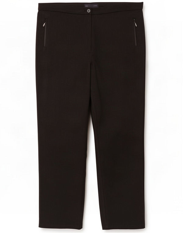 Proste spodnie chino damskie Marks & Spencer UK 16 duże W36 L26 szare