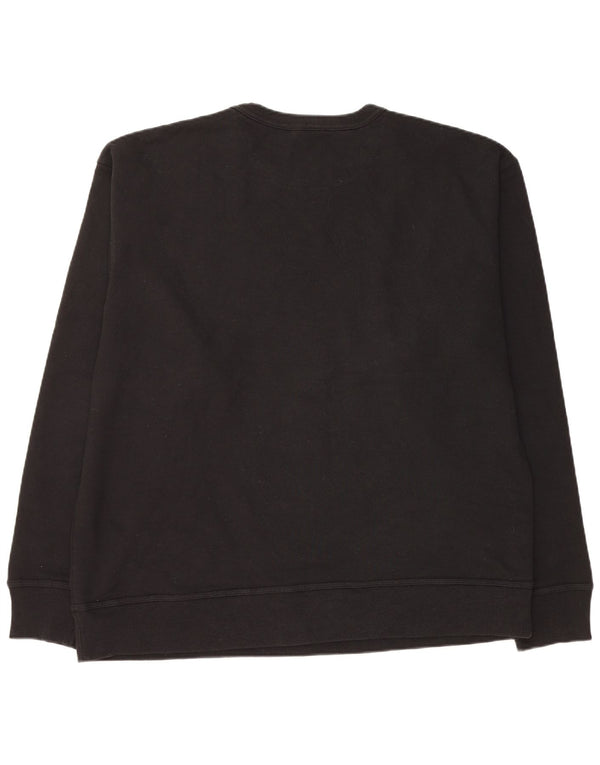 Męska bluza z grafiką CHAMPION XL, czarna, bawełniana