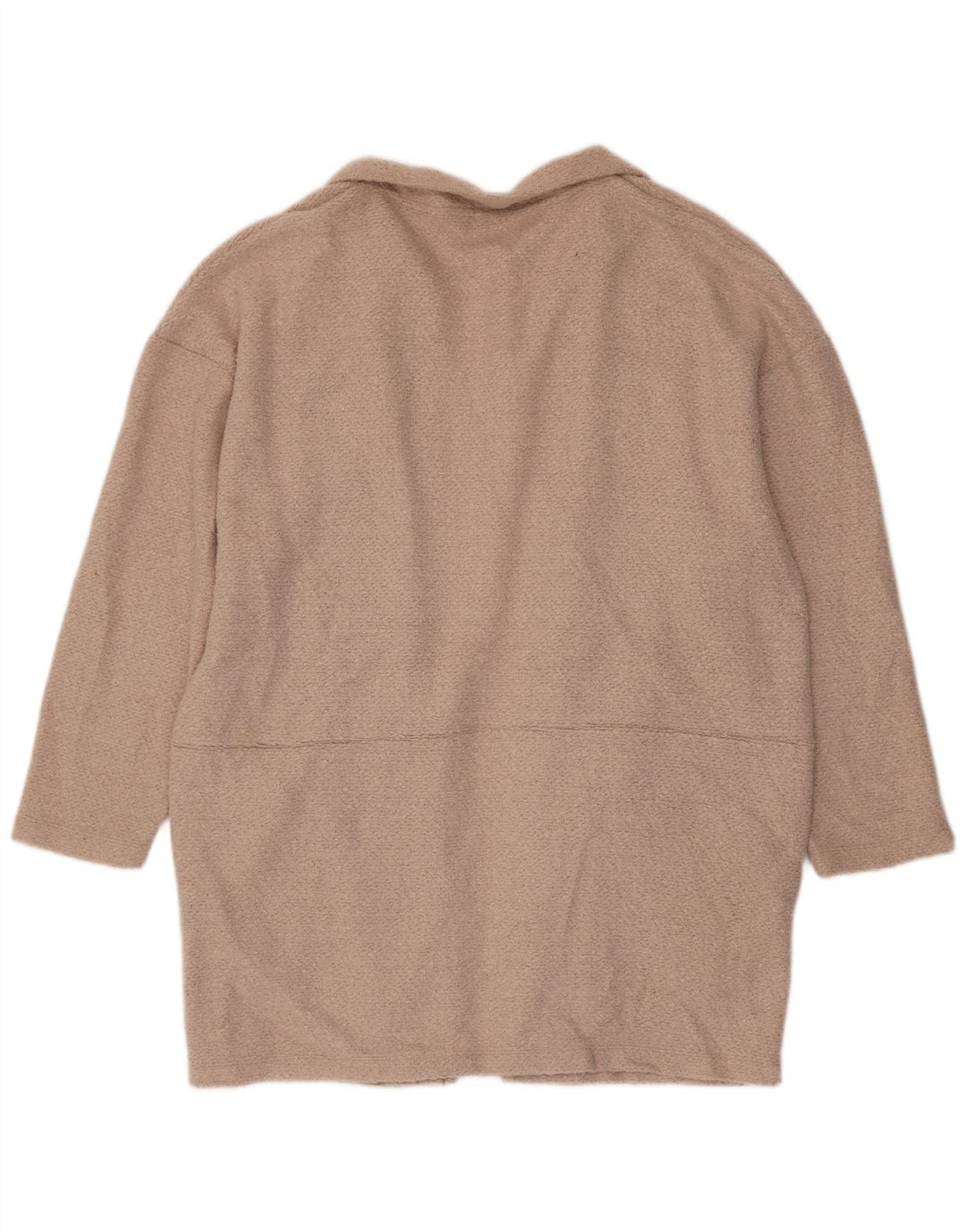 Marks & Spencer Damski długi sweter kardigan UK 20 2XL Różowy poliester