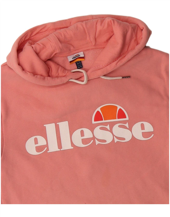 Damski sweter z kapturem ELLESSE UK 6 XS w kolorze różowym