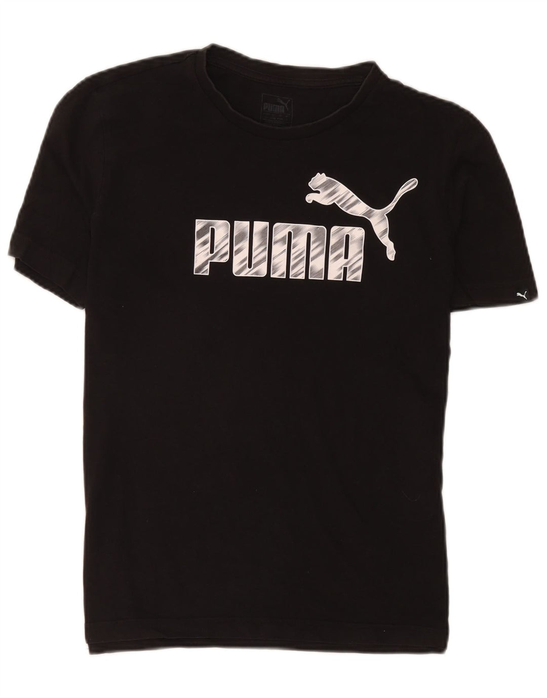 Męska koszulka z grafiką Puma, mała czarna