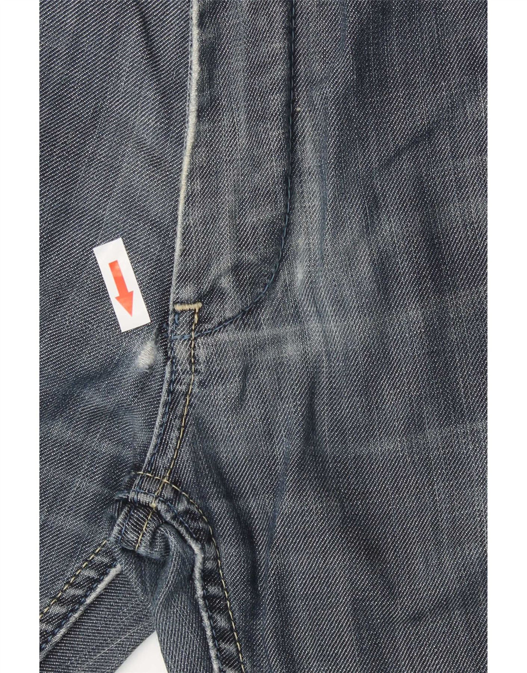 Męskie proste dżinsy Zara EU 42 Large W32 L30 Niebieskie bawełniane