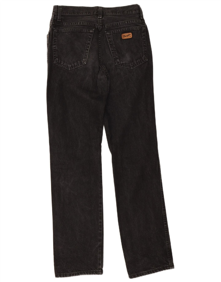 Męskie proste dżinsy Wrangler W30 L33 czarne