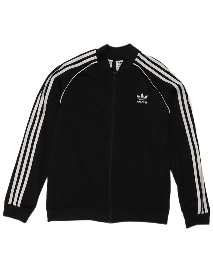 Chłopięca bluza dresowa Adidas 13-14 lat Czarny poliester