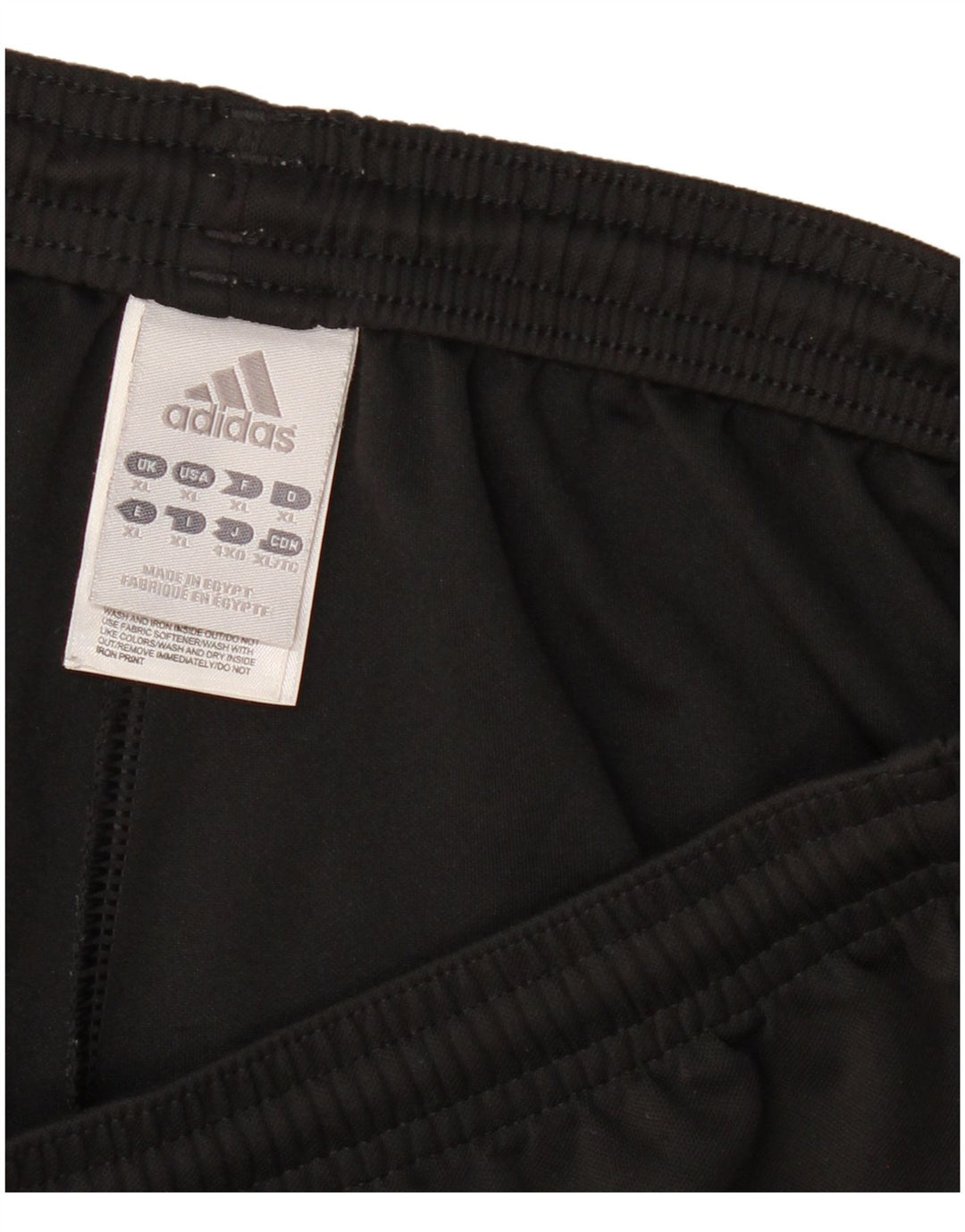 Męskie spodenki sportowe Adidas Climalite XL, czarne, poliestrowe