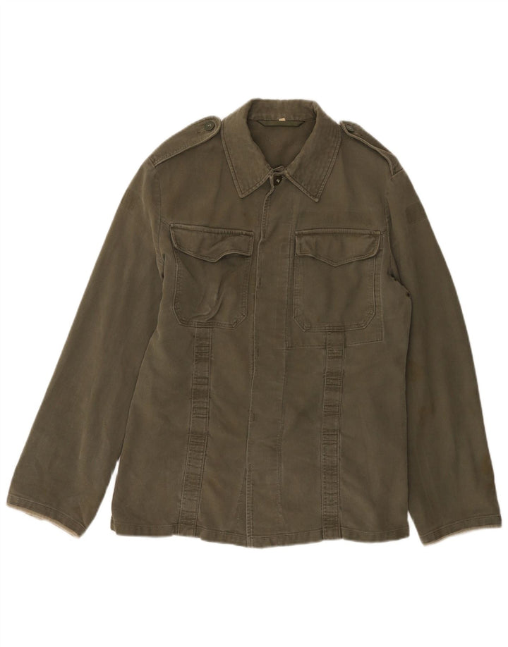 Męska kurtka wojskowa Vintage UK 36 Small Khaki