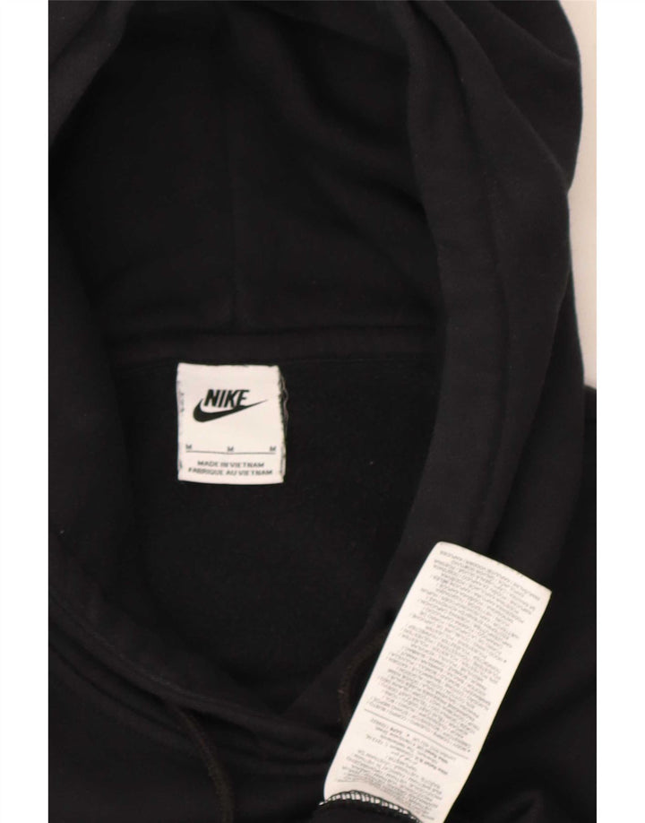 Męska bluza z kapturem Nike, średnia czarna, bawełniana