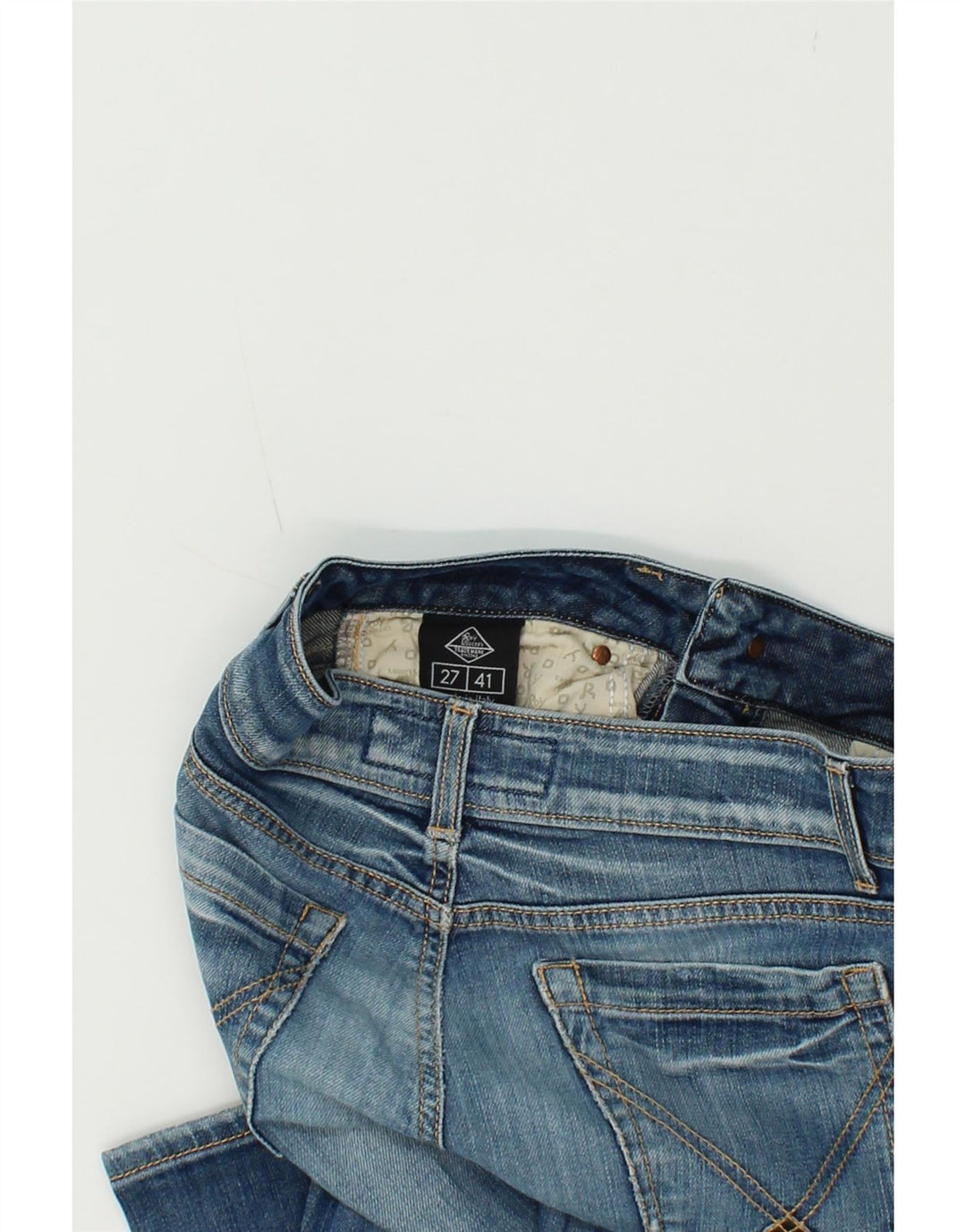 ROY ROGERS Womens Slim Jeans W27 L31 Blue Vintage Roy Rogers and Second-Hand Roy Rogers from Messina Hembry 