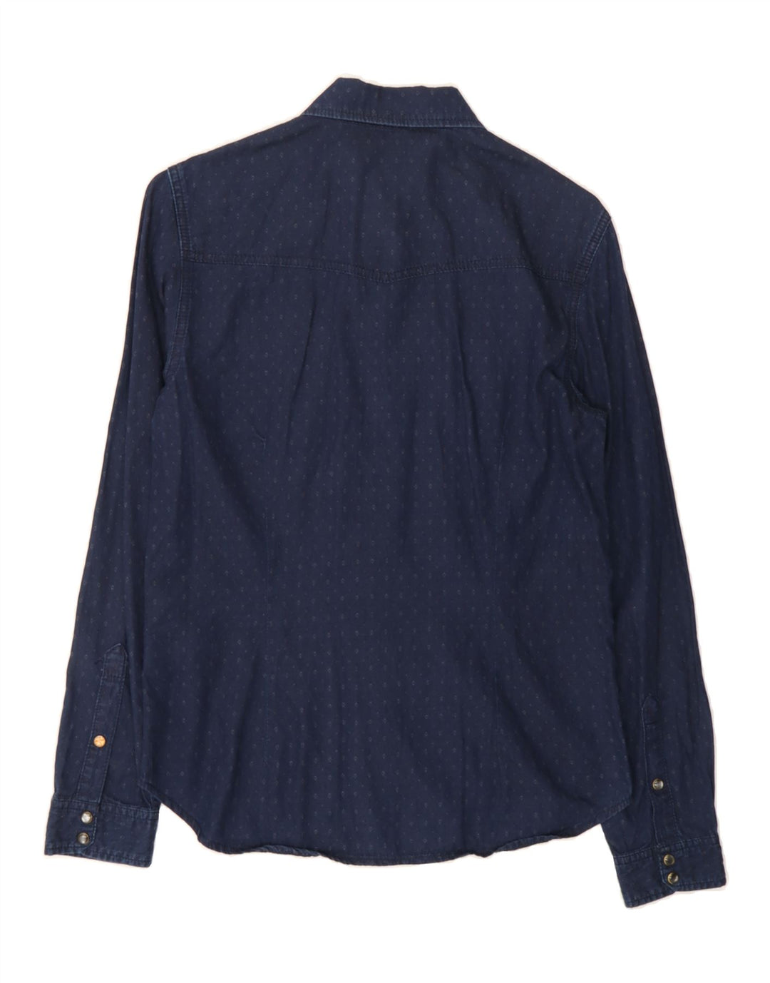 PEPE JEANS Boys Shirt 13-14 Years Medium Navy Blue Spotted Cotton Vintage PEPE Jeans and Second-Hand PEPE Jeans from Messina Hembry 