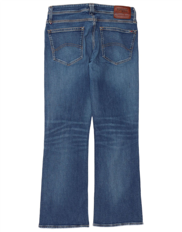 Damskie jeansy Bootcut Tommy Hilfiger W32 L32 Niebieskie bawełniane